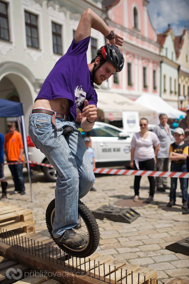 Jednokolky – Pelhřimov 8. 6. 2013