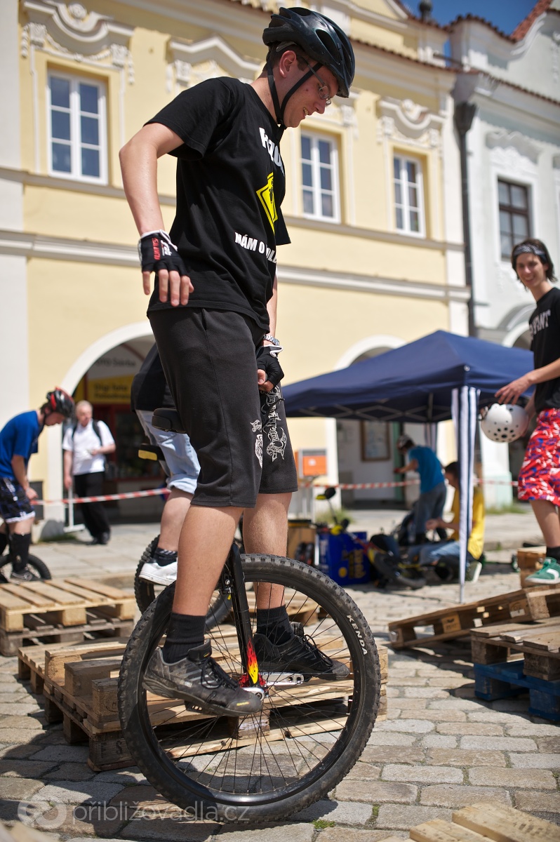 Jednokolky – Pelhřimov 8. 6. 2013