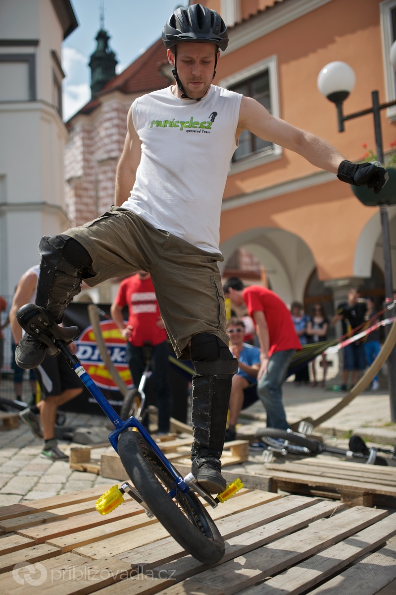 Jednokolky – Pelhřimov 8. 6. 2013