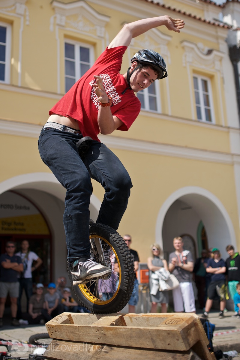 Jednokolky – Pelhřimov 8. 6. 2013