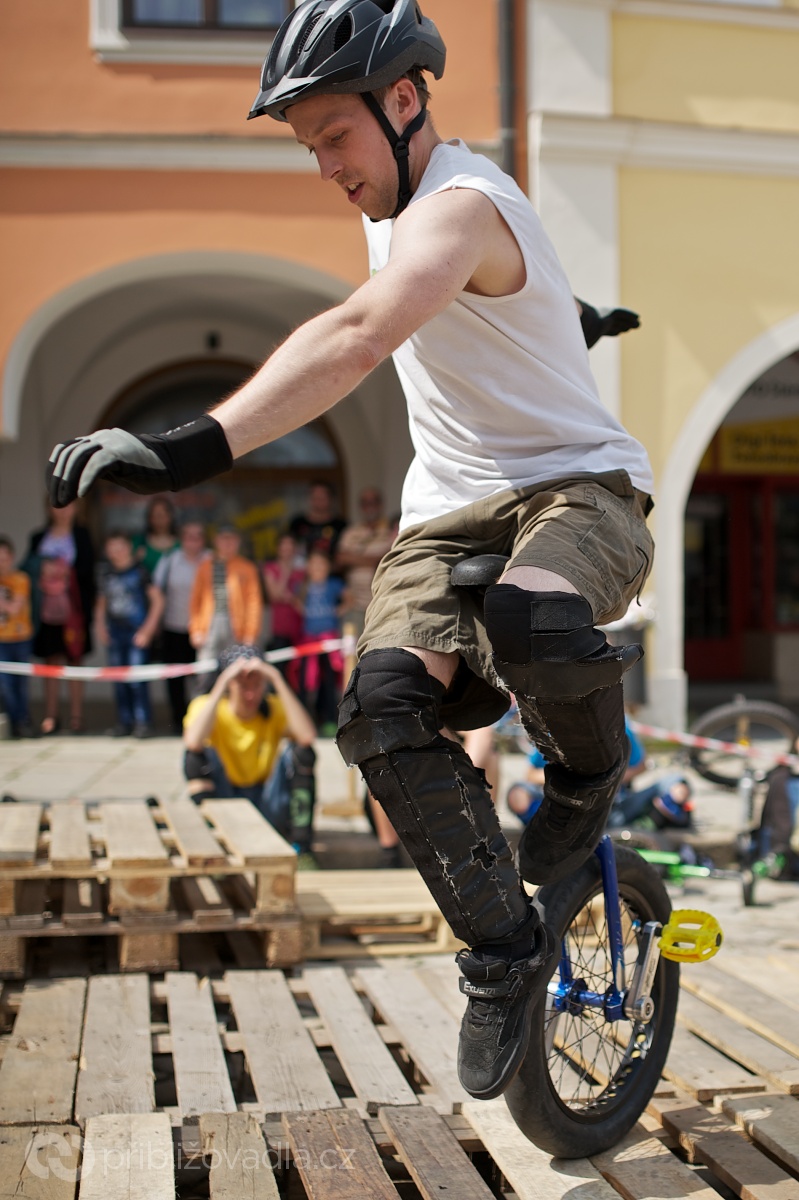 Jednokolky – Pelhřimov 8. 6. 2013