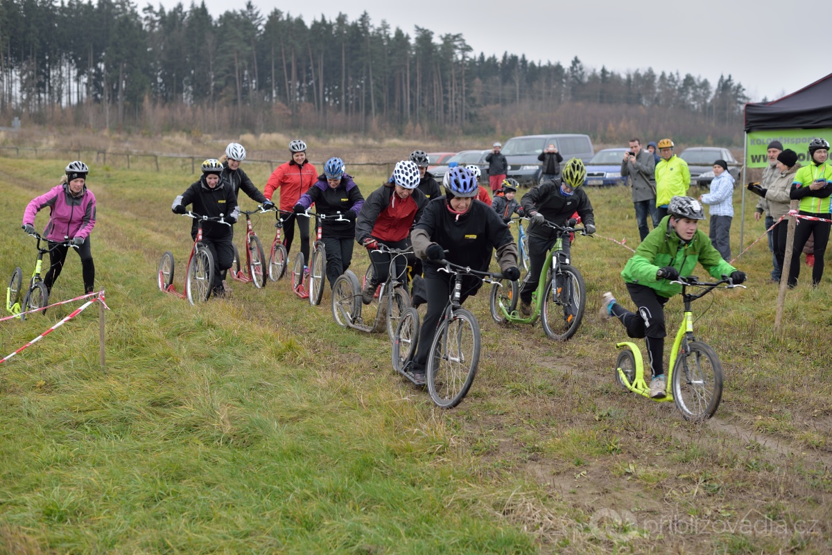Koloběžkový kros Plzeň-Letkov 23. 11. 2013