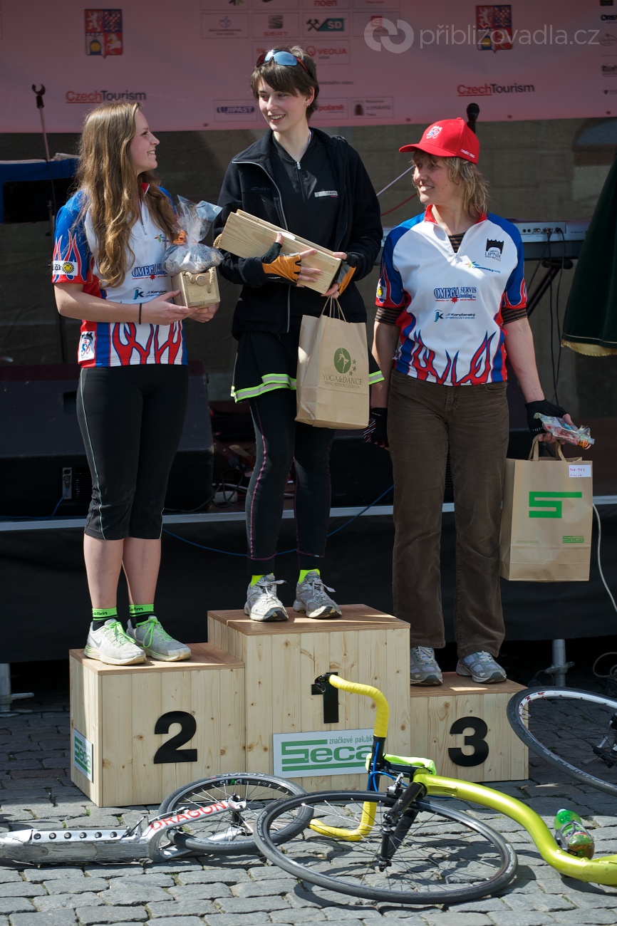 Pardubický vinařský půlmaraton – závod koloběžek