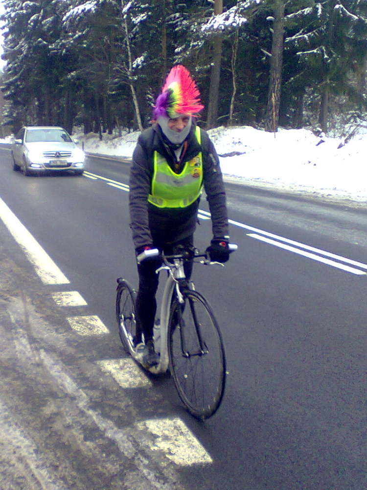 Na koloběžce z Aše na Pražský hrad – 210 km v lednovém mrazu