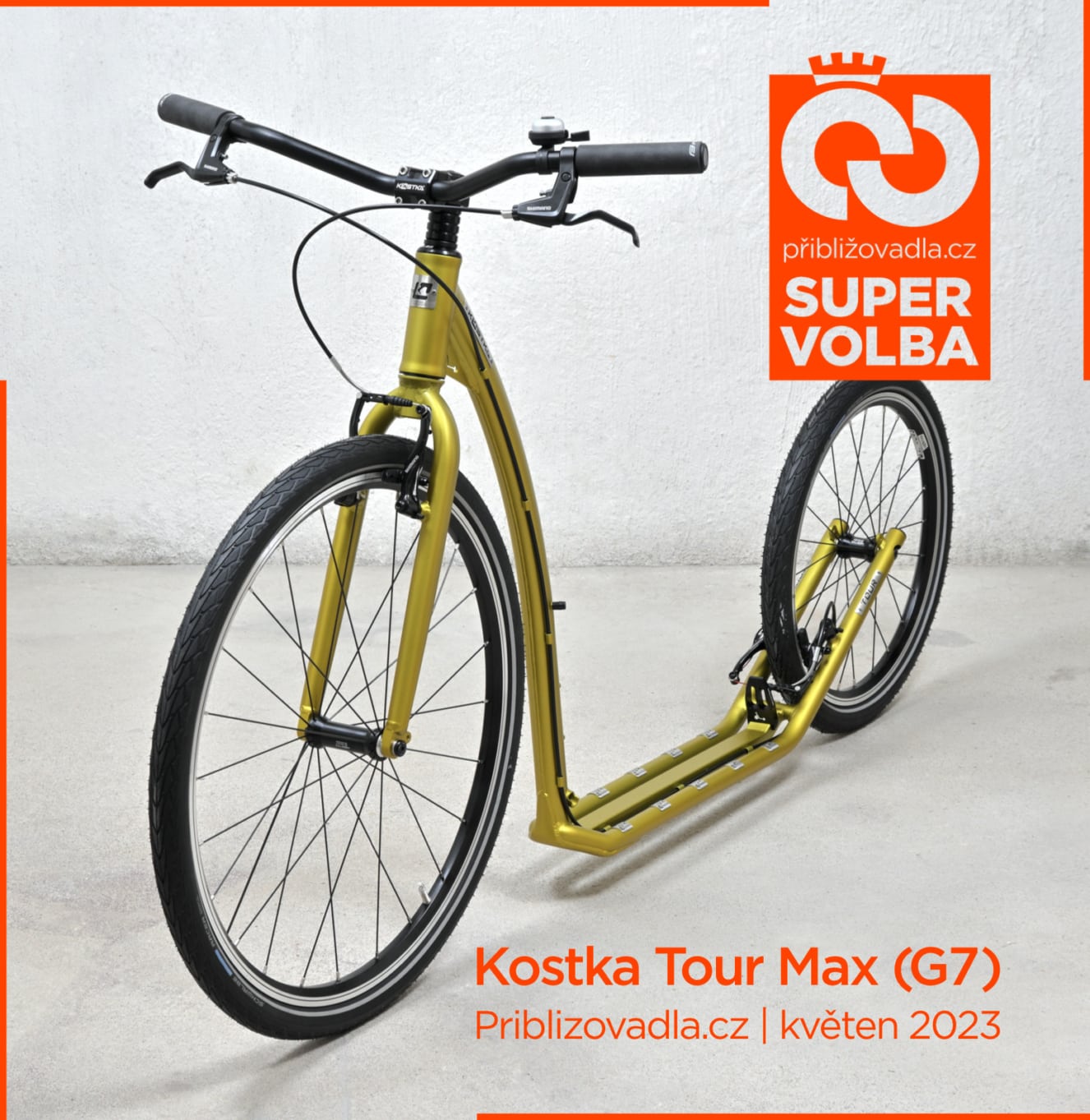 Kostka Tour Max (G7) – Super volba | Priblizovadla.cz, 05/2023