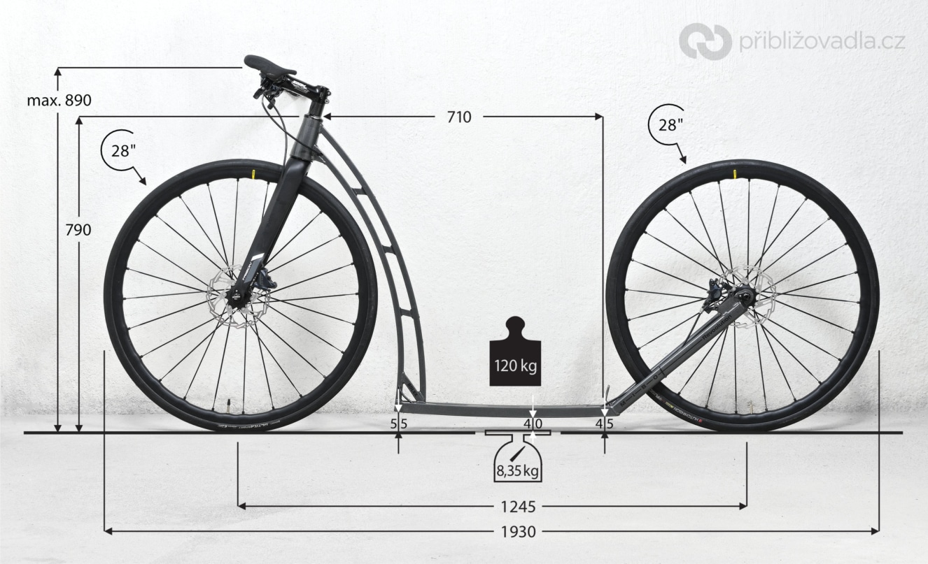 MIBO Revoo #2024 | Rozměry a hmotnost