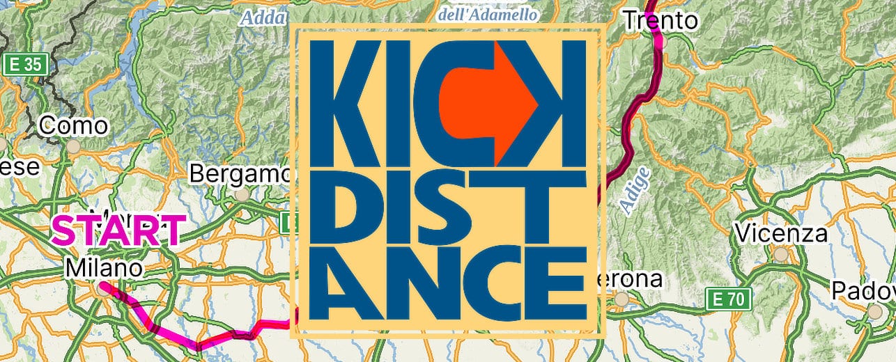 Kickdistance 2024: Z Milána do Mnichova za dva dny