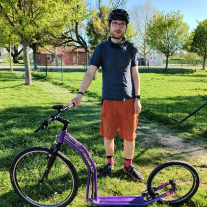 Bolek: „Bez zarážky nejedu“ :-) | Foto Petr Mejsnar